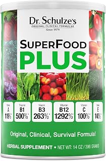 Dr. Schulze's SuperFood Plus Everyday Superfood Powder, 14 oz