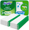 Swiffer Sweep + Mop, Wet Pads Refill, Floor Cleaner for Dirt, Dust, Hair, Cleaning Cloths  - Image 1