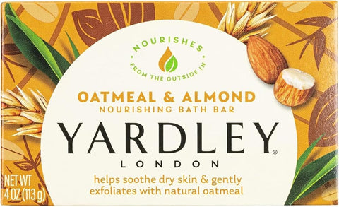 Yardley Oatmeal and Almond Naturally Moisturizing Bath Bar - Personal Care
