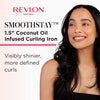 REVLON SmoothStay 1.5" Coconut Oil Infused Curling Iron - Image 2