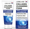 Lebelage Korean Collagen Facial Cleanser 3.38 oz | Cleansing Foam Face Wash | Low pH Gentl - Image 1