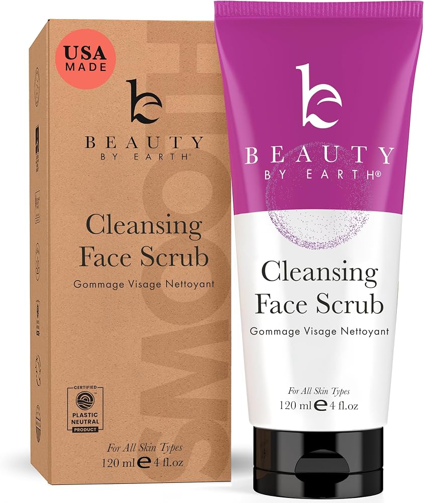 Face Scrub and Face Wash, Gentle Exfoliating - Personal Care