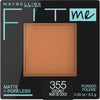 Maybelline Fit Me Matte + Poreless Pressed Face Powder Makeup & Setting Powder, Coconut, 1 - Image 2