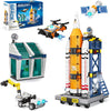 Sciencow Exploratory Building Blocks Set: 461PCS Rocket, Space Shuttle, Moon Buggy, and Satellite Kit - STEM Learning with Space Capsule - Ideal for 6-12 Year Old Boys
