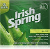 Irish Springs Aloe Bath Soap, 3.75 Oz. Bars, (2) 3 Bar Packages - Personal Care