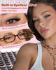 Short Wispy Lash Clusters 10-12-14mm Natural Eyelashes Clusters - Image 3