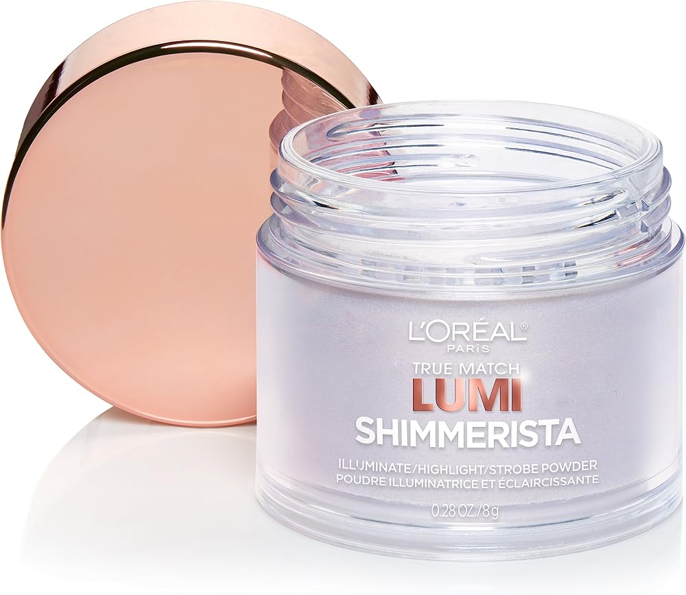 L'Oreal Paris Makeup True Match Lumi Shimmerista Loose Highlighting Powder, 1 Count, Moonlight - Personal Care