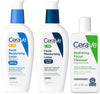 Cerave Skin Care Set, Face Wash + AM & PM Face Moisturizer, Travel Size - Personal Care - Image 1