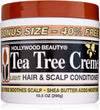 Hollywood Beauty Tea Tree Creme Hair and Scalp Conditioner, White , 10.5 Ounce