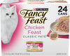 Purina Fancy Feast Chicken Classic Pate Wet Cat Food, Pack of 24, 3 oz Cans - Image 1