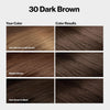 Revlon ColorSilk with Bond Repair Hair Color, 30 Dark Brown, 3pk - Image 2