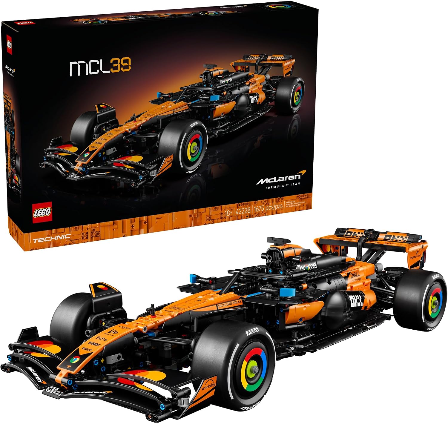 LEGO Technic McLaren MCL39 F1 Car 42228