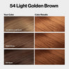 Revlon ColorSilk with Bond Repair Hair Color, 54 Light Golden Brown, 3pk - Image 2