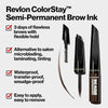 Revlon ColorStay 5-in-1 Semi-Permanent Brow Ink with Spoolie Brush, Waterproof, Transfer-P - Image 4