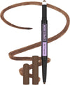 Maybelline Express Brow 2-In-1 Pencil and Powder Eyebrow Makeup, Medium Brown, 1 Count