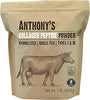 Anthony's Collagen Peptide Powder, 1 lb, Pure Hydrolyzed, Gluten Free, Keto and Paleo Friendly, Grass Fed, Unflavored, Non GMO