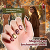 Beetles Gel Nail Polish Kit with U V Light Starter Kit, Gel Polish Soak Off Blue Purple Ge - Image 5