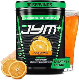 Pre JYM Plus Pre Workout, Orange - Creatine Monohydrate, Caffeine - 31.7 Oz