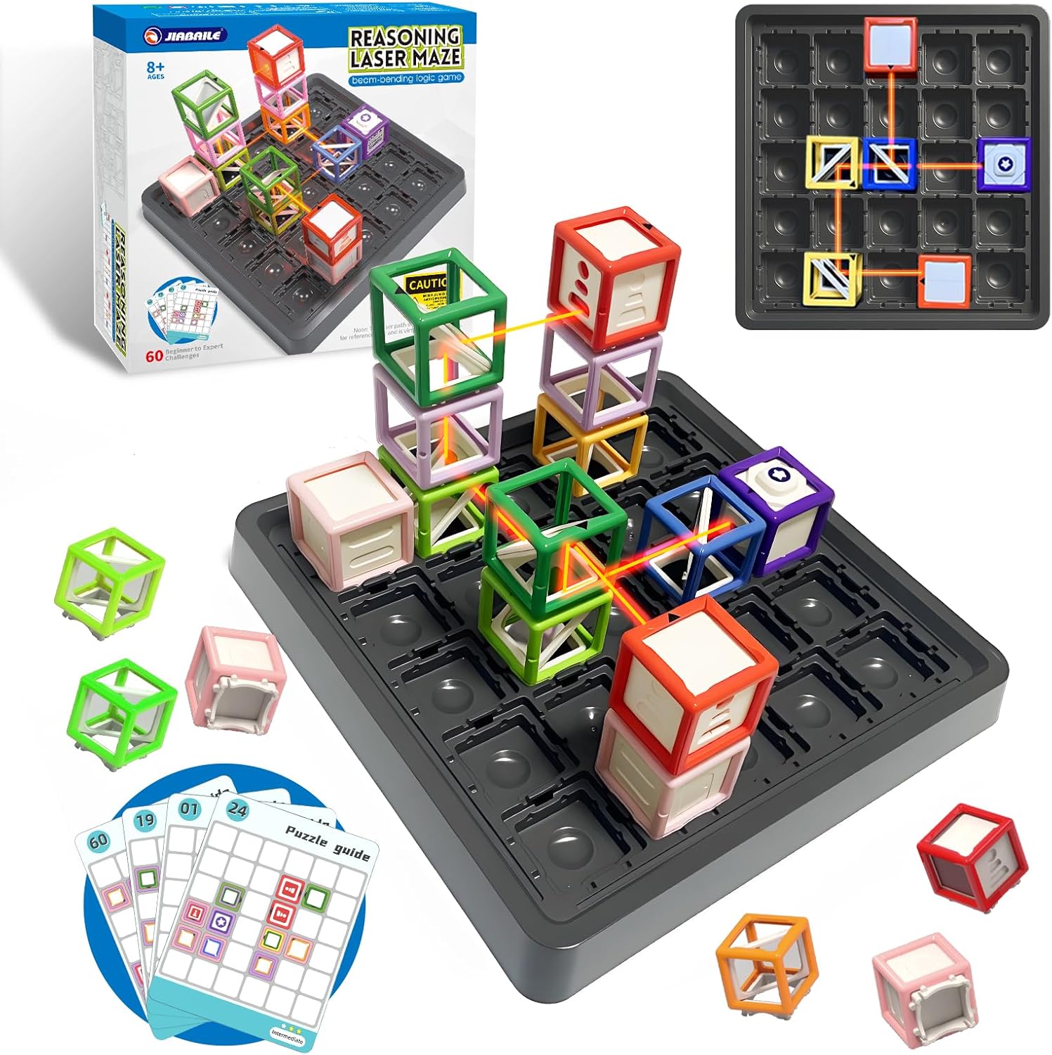 Laser Maze Educational Science Kits STEM Toys for Kids Ages 8-13