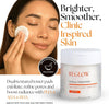Reglow EpiClear Toner Pads – Exfoliating Facial Pads with PHA, AHA, BHA & Niacinamide – Po - Image 2
