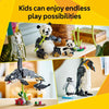 LEGO Creator 3 in 1 Wild Animals Panda Family - Building Toy Kit for Kids with 3 Building  - Image 4