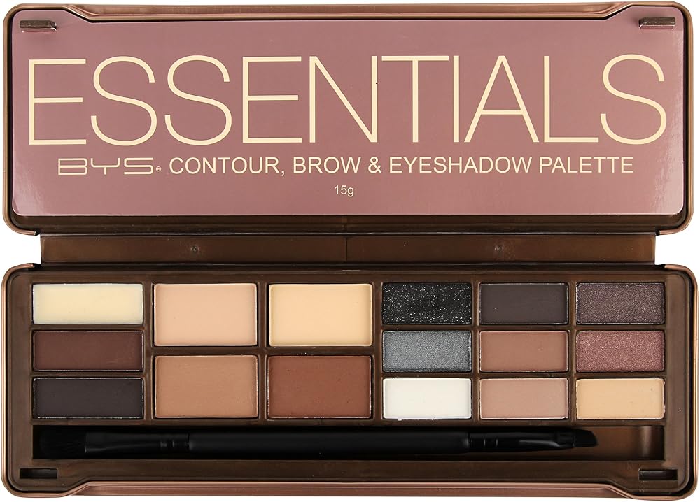 Bys Contour, Brow & Eyeshadow Palette - Essentials 15g/0.5oz - Personal Care
