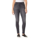Gloria Vanderbilt Women's Amanda Classic High Rise Tapered Jean, Grey Shadows, 6 Short, Grey