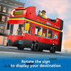 LEGO City Red Double-Decker Sightseeing Bus Toy Vehicle Set, Birthday Gift for 7 Year Olds - Image 4