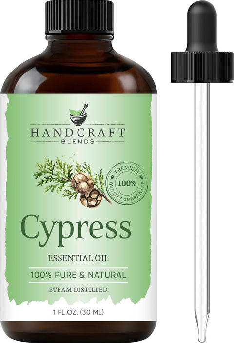 Handcraft Blends Cypress Essential Oil 100% Pure Natural 1 Oz