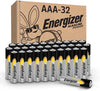 Energizer Alkaline Power AAA Batteries (32 Pack), Long-Lasting - Image 1
