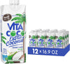 Vita Coco Organic Coconut Water, Extra Coconut, 16.9 Oz (Pack of 12)