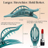 AWAYTR Flat Hair Clips for Women, Flat Claw Clips with Strong Hold - Image 4