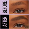 Maybelline Express Brow 2-In-1 Pencil and Powder Eyebrow Makeup, Medium Brown, 1 Count - Image 4