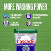 Cascade Platinum Plus Dishwasher Detergent Pods Dish Soap Lemon 57 Count - Image 3
