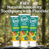 Tom's of Maine Natural Kids Fluoride Toothpaste, Orange Mango, 3Pk, 5.1 oz - Image 2