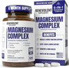 Benevolent 5-in-1 Magnesium Complex Premium Supplement 500mg – 120 Capsules