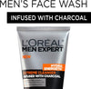 L'Oreal Paris Men Expert Hydra Energetic Daily Facial Cleanser with Charcoal, 2 ct. - Pers - Image 3