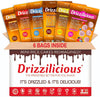 Drizzilicious Mini Flavored Rice Cakes - Rice Crisps, Healthy Snack for Adults and Kids, V - Image 5
