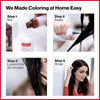 Revlon Permanent Hair Color, Permanent Hair Dye, Colorsilk with 100% Gray Coverage, Ammoni - Image 5
