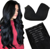 GOO GOO Seamless Clip in Hair Extensions Real Human Hair Remy Extensions