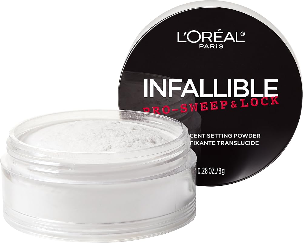 L'Oreal Paris Makeup Infallible Pro-Sweep and Lock Loose Matte Setting Face Powder - Personal Care