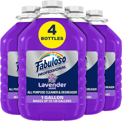 Fabuloso Professional All-Purpose Cleaner, Lavender Scent, 1 Gallon