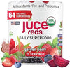 Terra Kai Organics Juce Reds Powder with 64 Superfoods and Beet Root, Berry