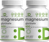 Deal Supplement Magnesium Glycinate 500mg, 480 Veggie Capsules | 100% Chelated for Easy Absorption | Essential Mineral Supplement | Non-GMO, Gluten-Free