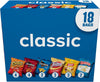 Frito-Lay Snacks Variety Pack, Classic Mix, Single Serve Snack Bags, (18 Pack), Ruffles, Fritos, Cheetos, Lay's, Doritos, Chips