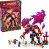 LEGO NINJAGO Thunderfang Dragon of Chaos Building Toy for Kids Ages 8+ - Dragon Rising Playset with 6 Minifigures and Poseable Figure - Birthday Gift Idea for Boys and Girls - 71832