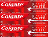 Colgate Optic White Whitening Toothpaste, Sparkling White - 5 ounce (3 Pack) - Image 1