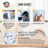 Enzyme Laundry Booster Odor Remover - 2 lbs Unscented Enzymatic Clothes Stain Cleaner Powd - Image 3