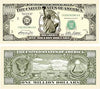 Pack of 50 - Traditional Million Dollar Bills - Not Real Currency