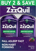 Zzzquil Sleep Aid, Nighttime Sleep Aid Liquid, 50 mg Diphenhydramine HCl, Fall Asleep Fast - Image 1